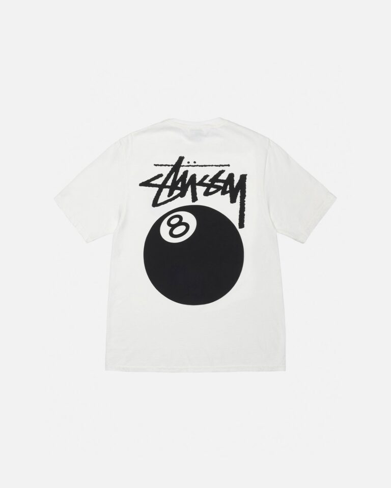 Stussy 8 BALL TEE PIGMENT DYED Natural