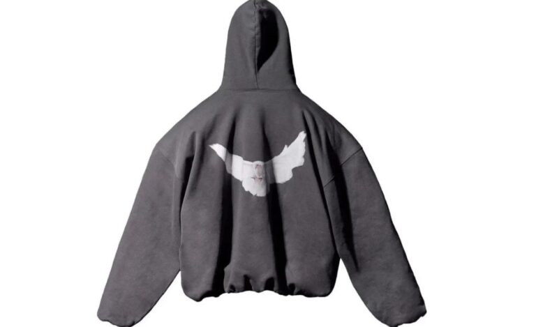 Yeezy Gap Engineered by Balenciaga Dove Hoodie Washed Black LAA