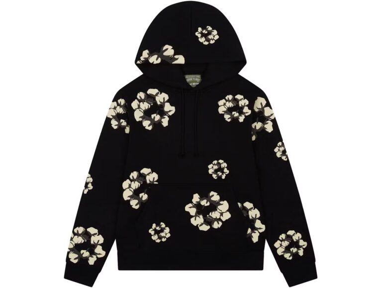 Denim Tears x CPFM Cactus Tears Wreath Hoodie Black