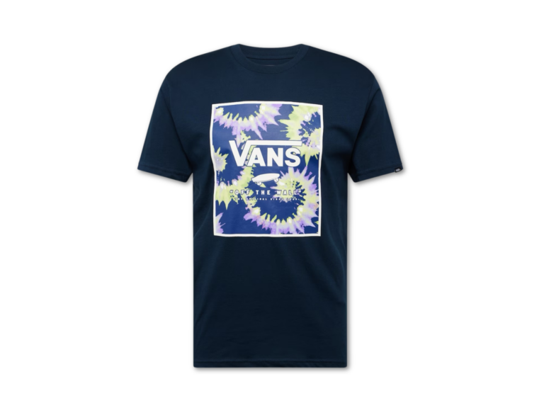 Vans CLASSIC – T-Shirt print  navy shadow lime Velikost L