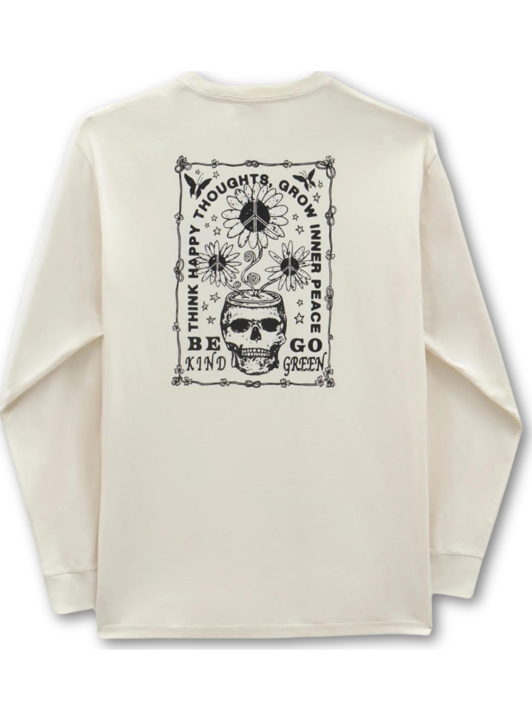 Vans This Happy white Longsleeve Velikost S