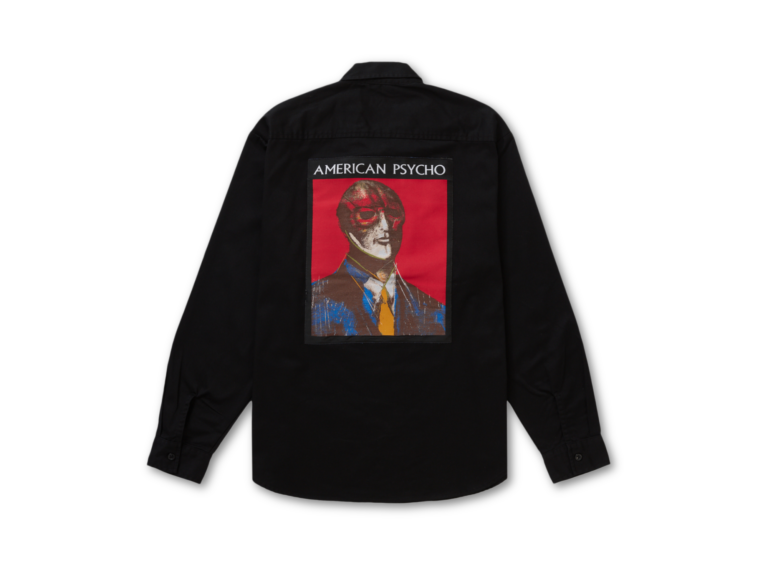 Supreme American Psycho Work Shirt Black Velikost M