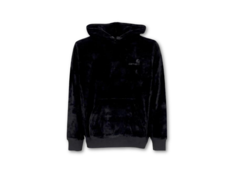 CARHARTT WIP HOODED UNITED SCRIPT SWEAT Black Velikost L