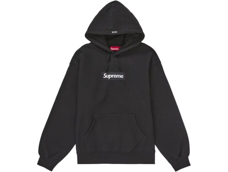 Supreme Box Logo Hooded Sweatshirt (FW24) Black