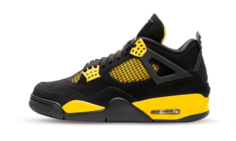 Air Jordan 4 Retro Yellow Thunder 2023