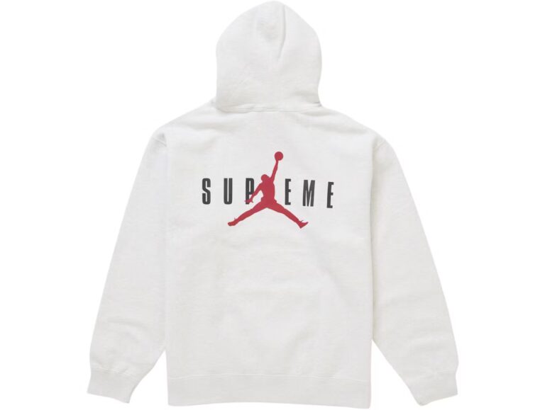 Supreme Jordan Hooded Sweatshirt Ash Grey