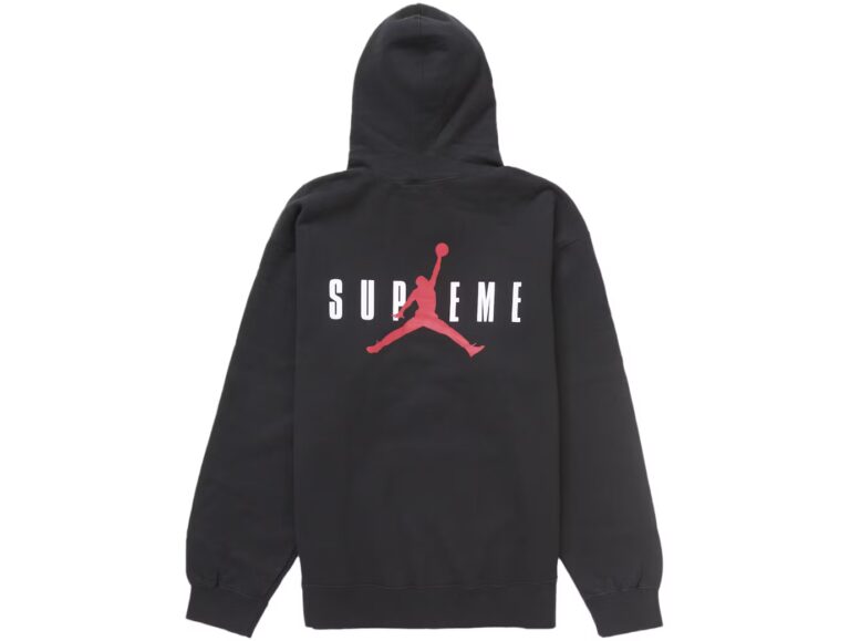 Supreme Jordan Hooded Sweatshirt Black