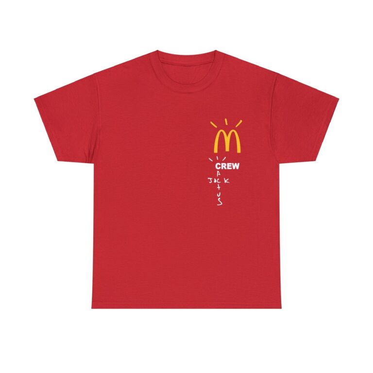 Travis Scott x McDonald’s Crew T-shirt Red