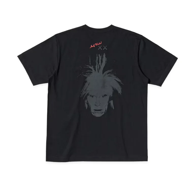 KAWS UNIQLO X ANDY WARHOL LOGO TEE