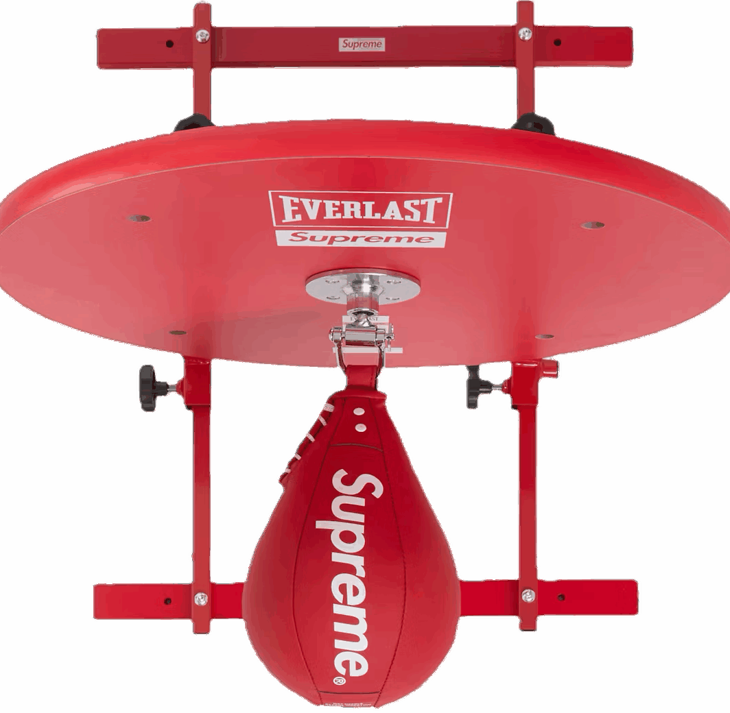 Supreme Everlast Speed Bag & Platform Red