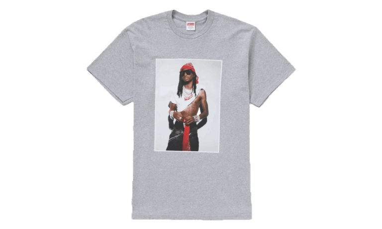 Supreme Playboi Carti Tee Heather Grey