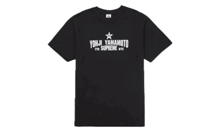 Supreme Y’s by Yohji Yamamoto Star Tee Black Supreme Y’s by Yohji Yamamoto Star Tee Black