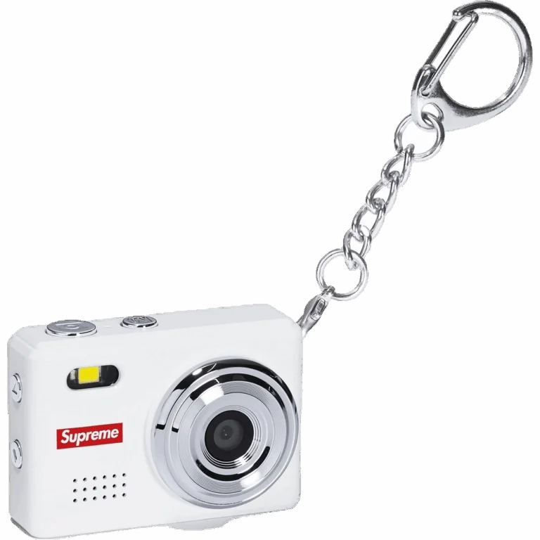 Supreme Digital Camera Keychain