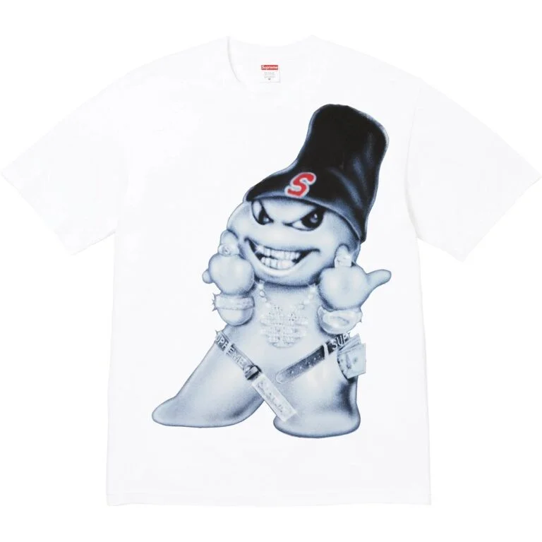 Supreme Snowman Tee White