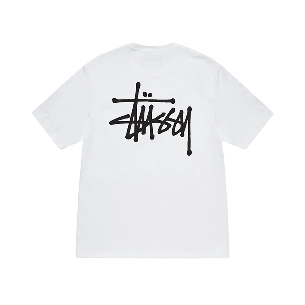Basic Stussy Tee White Basic Stussy Tee White