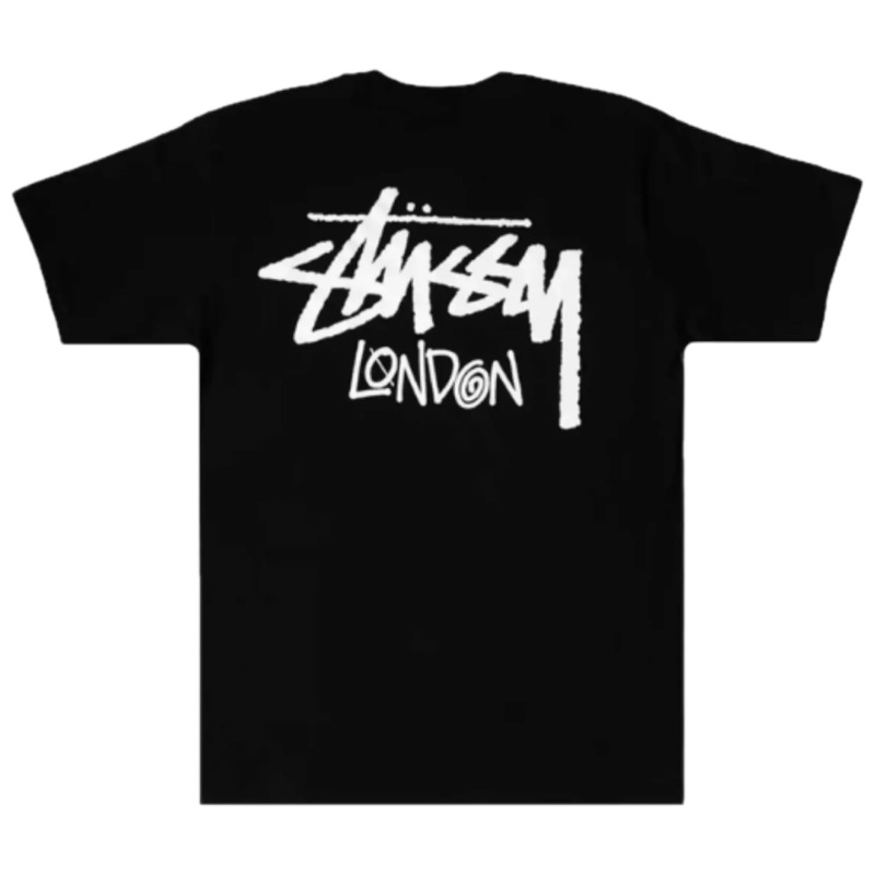 Stussy London Tee Black Stussy London Tee Black