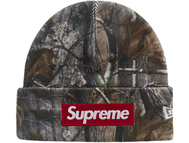 Supreme New Era Box Logo Beanie FW25 Realtree