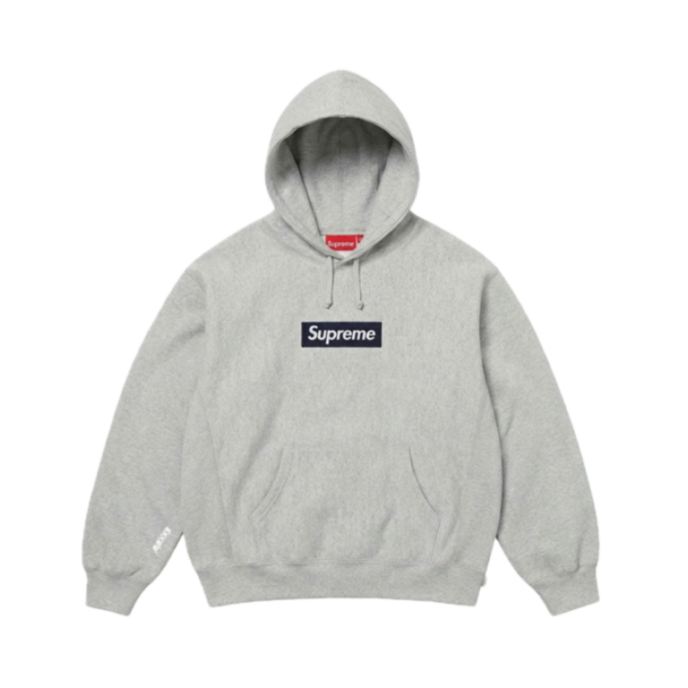 Supreme Box Logo Hooded Sweatshirt FW25 Grey