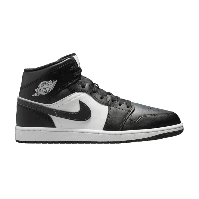 Jordan 1 Mid Off Noir Toe