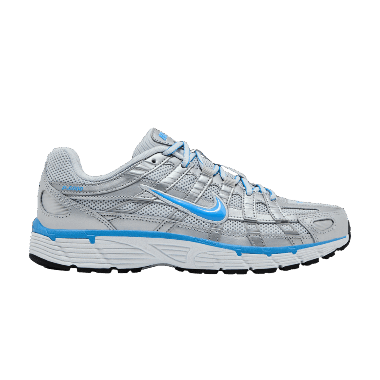 Nike P-6000 Metallic Platinum Pure Platinum Metallic Silver University Blue