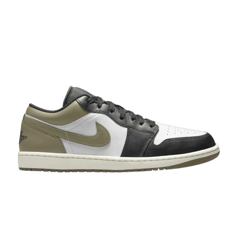Jordan 1 Low Black Toe Medium Olive