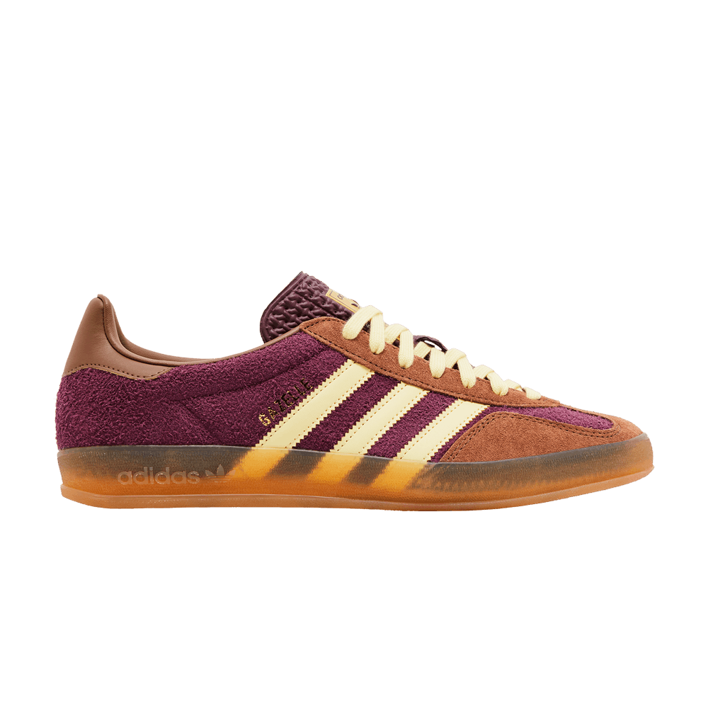 adidas Gazelle Indoor Maroon Almost Yellow adidas Gazelle Indoor Maroon Almost Yellow