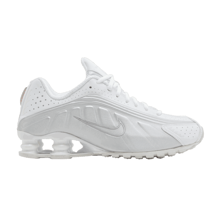 Nike Shox R4 White Metallic Silver (Women’s)