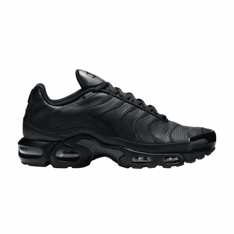 Nike Air Max Plus Triple Black Leather