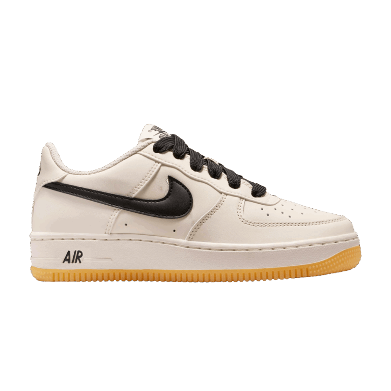 Nike Air Force 1 Low LV8 Soft Pearl Gum Black (GS)