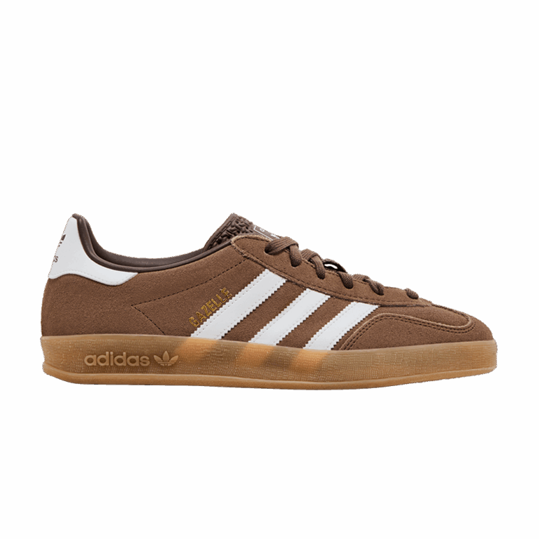 adidas Gazelle Indoor Earth Strata White Gold Metallic