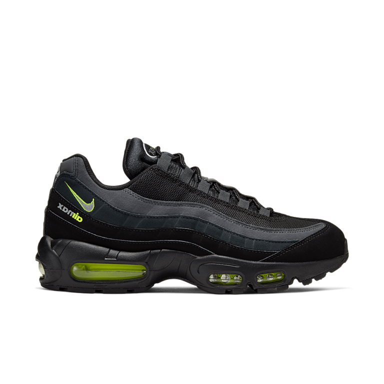 Nike Air Max 95 Retro Logo Black Grey Volt