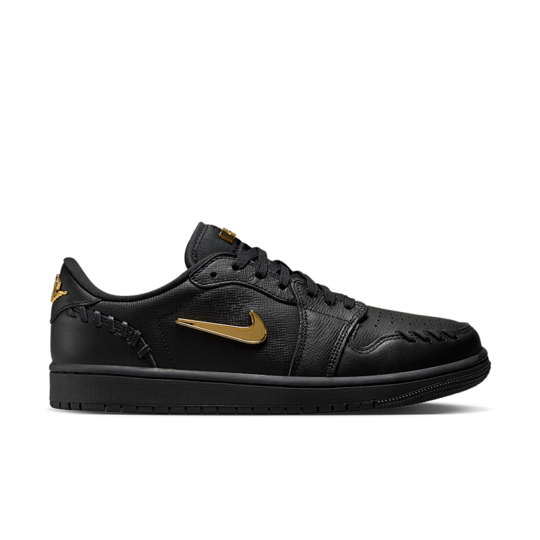 Jordan 1 Low Method of Make Black Metallic Gold (Women’s)