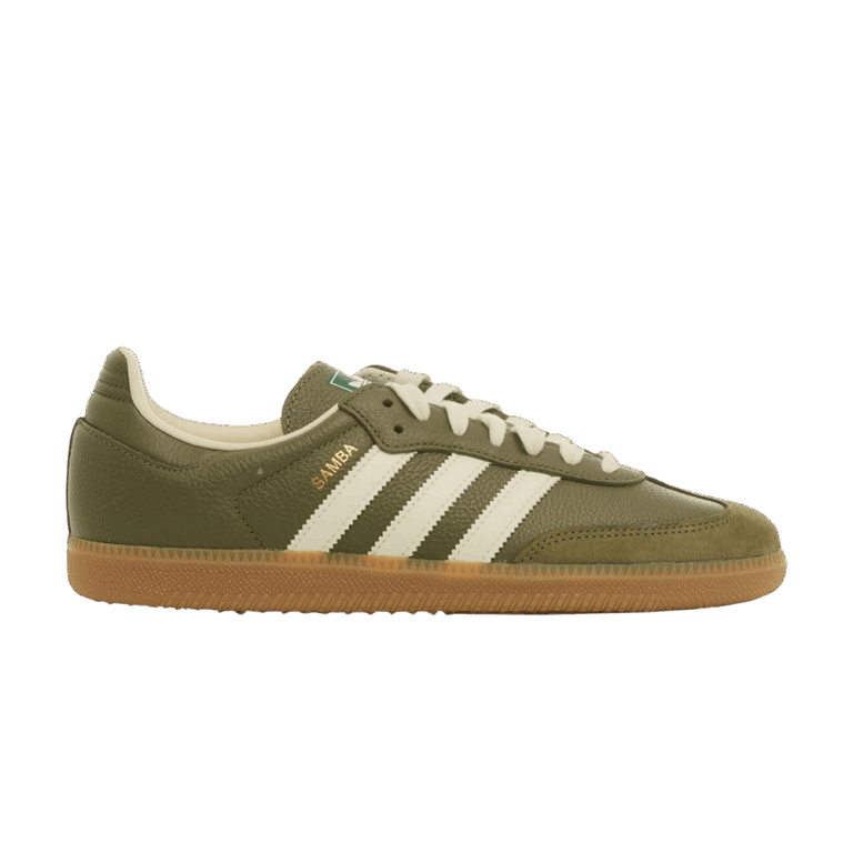 adidas Samba OG Medium Raw Khaki Gum