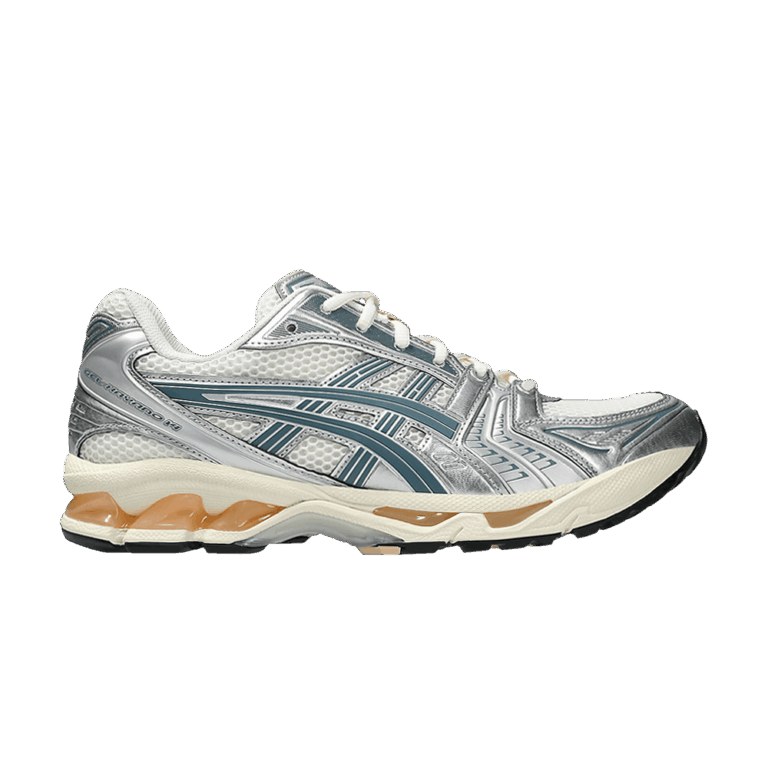 ASICS Gel-Kayano 14 Birch Pure Silver Teal Gold