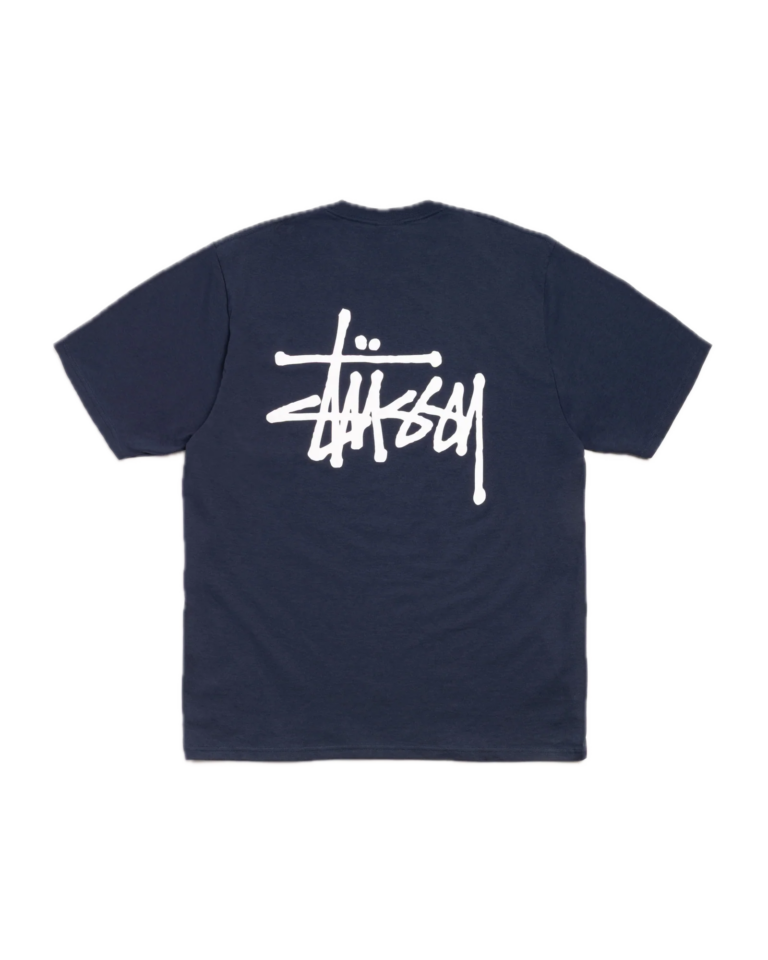 Basic Stussy Tee Navy