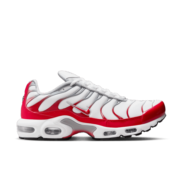 Nike Air Max Plus White University Red