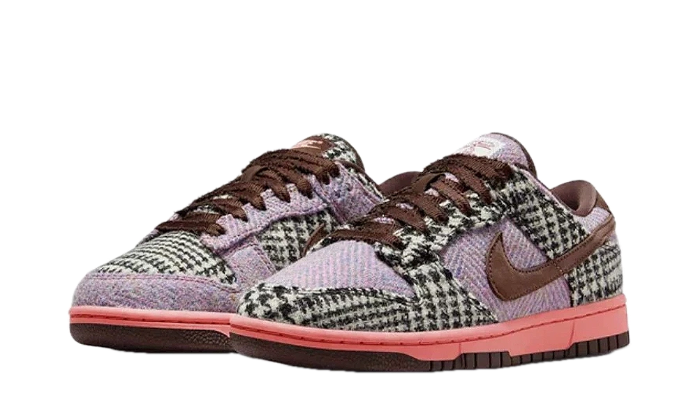 Nike-Dunk-Low-Harris-Tweed-Purple-Pink-1