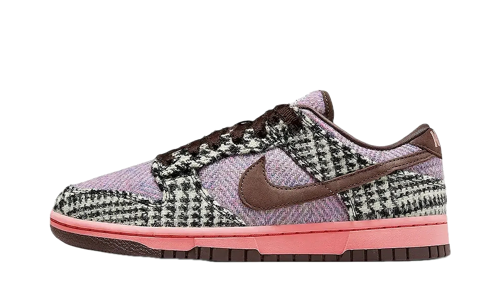 Nike-Dunk-Low-Harris-Tweed-Purple-Pink-4
