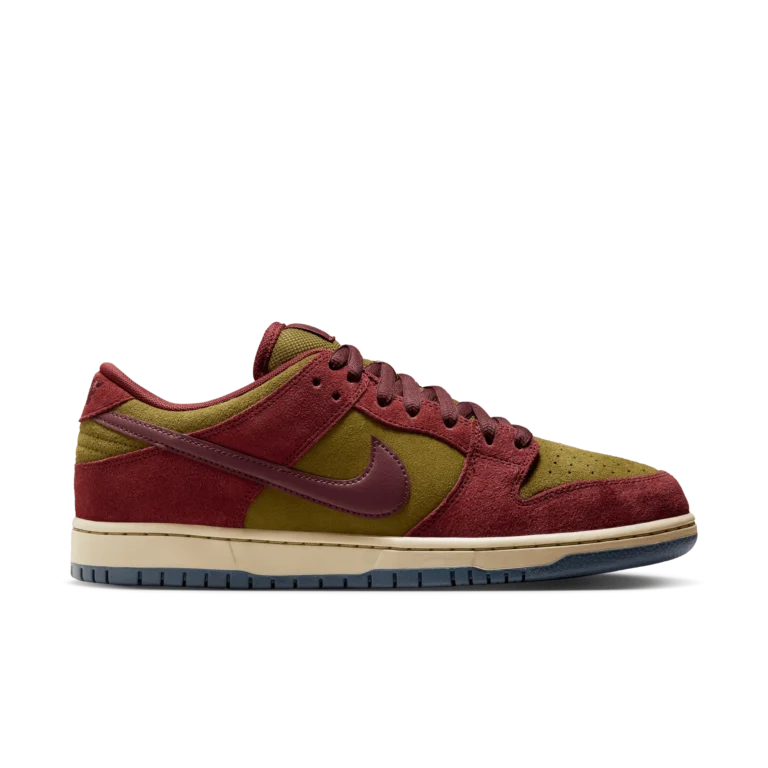 Nike SB Dunk Low Dark Team Red Olive Flak