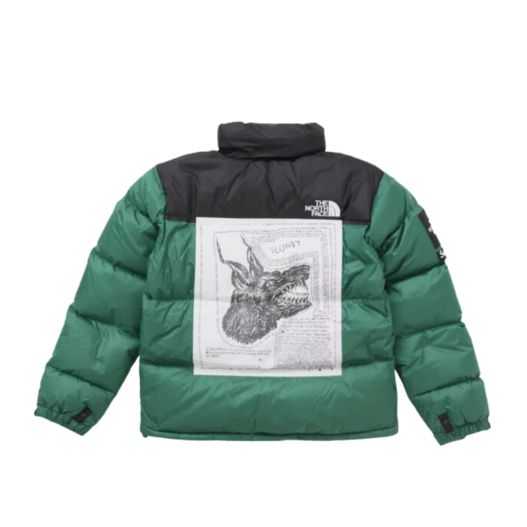 Supreme The North Face Nuptse Jacket Green