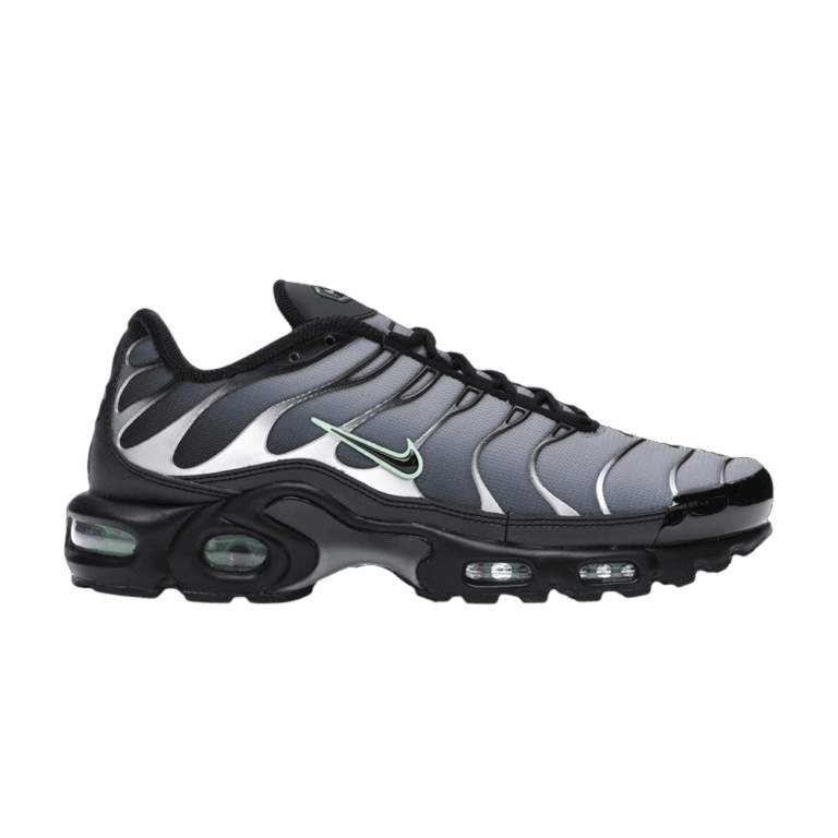 Nike Air Max Plus Black Particle Grey Vapour Green
