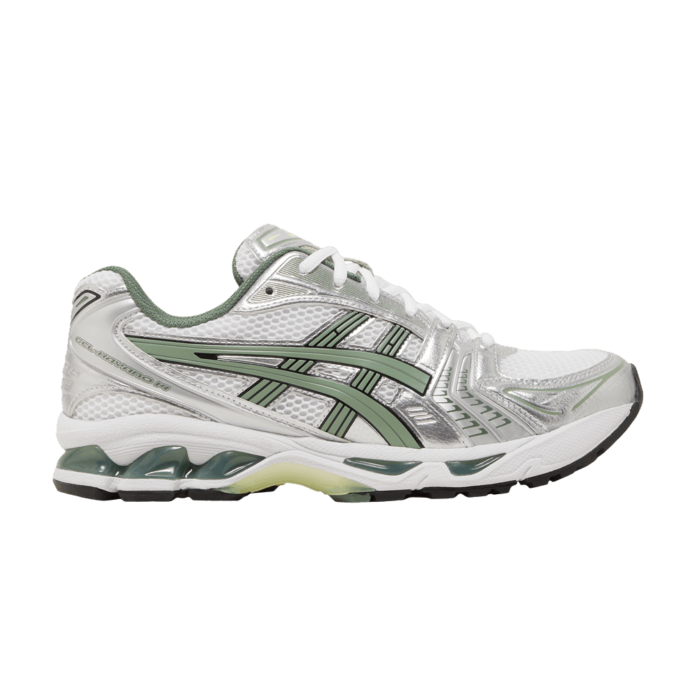 ASICS Gel-Kayano 14 White Pure Silver Slate Grey Sage ASICS Gel-Kayano 14 White Pure Silver Slate Grey Sage