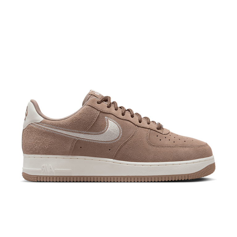 Nike Air Force 1 Low ’07 LV8 Mink Brown Embroidered Swoosh