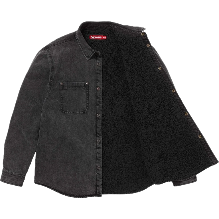 Supreme-Shearling-Lined-Denim-Work-Shirt-3