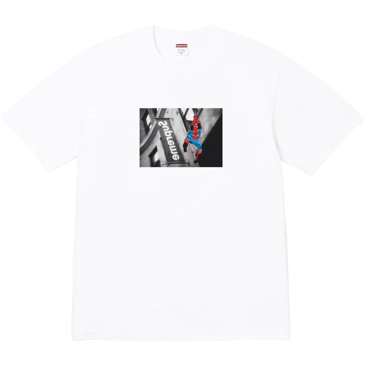 Supreme Spiderman Tee White