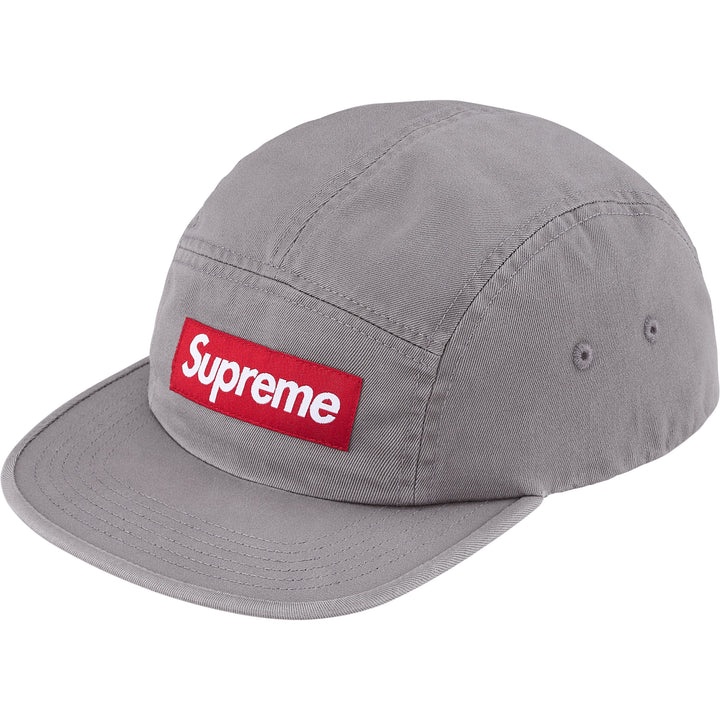 Supreme Washed Chino Twill Camp Cap