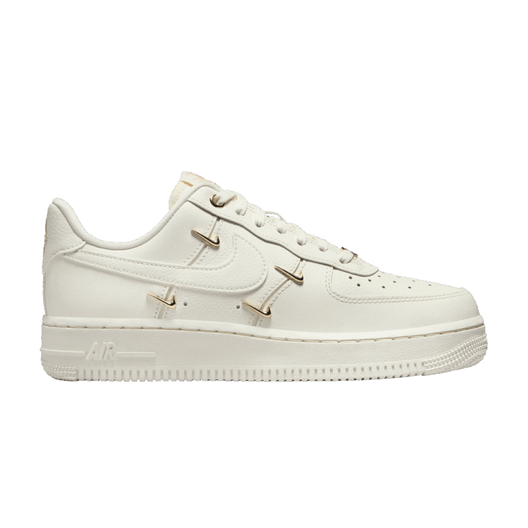 Nike Air Force 1 ’07 LX CN Sail Gold Mini Swooshes (Women’s)
