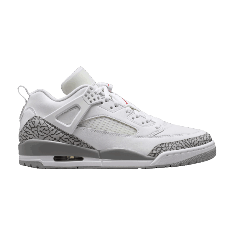 Jordan Spizike Low White Cement