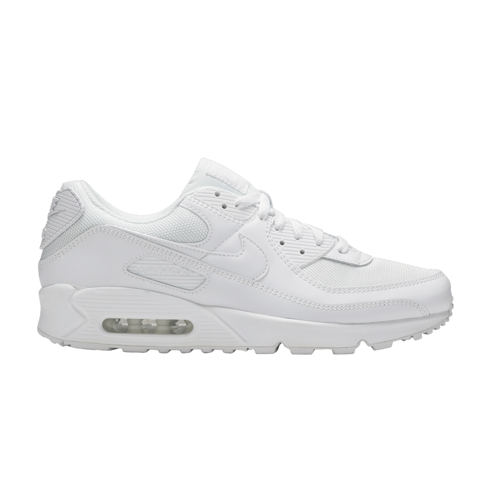 Nike Air Max 90 Recraft Triple White Nike Air Max 90 Recraft Triple White