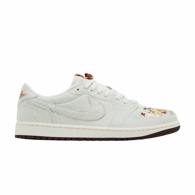 Jordan 1 Retro Low OG Football Grey Sail Light Chocolate